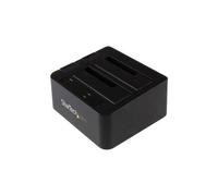 Docking Station Dual-Bay USB 3.1 10Gbps Per SSD/HDD SATA 2.5"/3.5" Con UASP