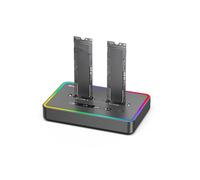 Docking Station Duplicatore Portatile Dual Bay M 2 Supporta Capacità 8TB