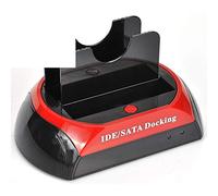 DOCKING STATION HARD DISK 3,5 2,5 SATA IDE 2 HD HDD BOX CASE USB SD TF MS