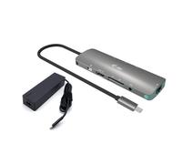 Docking Station I-Tec USB-C Metal Nano 4K HDMI LAN Power Delivery 100W Grigio