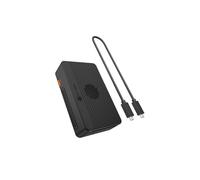 Docking station - ICY BOX - Heart Raid 2818 - 2x M.2 NVMe SSD - Alluminio - Nero