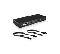 DockingStation ICY BOX 65W TB3 NB/PC 4XUSB-A/2xUSB-C/2xHDMI/2xDP/Audio
