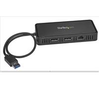 Docking Station Mini Dual 4K DisplayPort USB 3.0 Con Ethernet - STARTECH