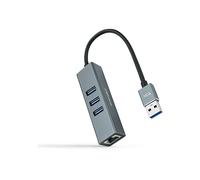 DOCKING STATION NANOCABLE 10.03.0407 - 3 Porte USB 3 Ethernet