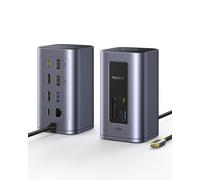 Docking Station Nomos Air 12 in 1 Docking Station 2 Monitor con 2 4K HDMI USB
