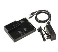 KALEA-INFORMATIQUE Docking station USB per 2 SSD M2 NGFF NVMe con collegamento USB 3.2 Gen2 10GB. Dock digitale, con funzione di clonazione e alimentazione esterna.