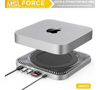 Docking Station per Apple M1 USB C Docking E Supporto per Mac Mini 7 IN 1