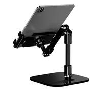 Docking station Per Cellulare - Base In Silicone E Acciaio Alleato Al Carbonio, Supporto Per Tablet Telescopico, Culla Portatile | Incontro Virtuale Corso Film Leggi