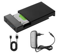Docking Station per dischi rigidi: HDD Docking Station USB3.0, docking station per dischi rigidi SATA da 2,5 e 3,5 pollici, USB Type-A a USB Type-A, clonazione bidirezionale