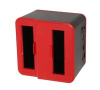 Docking Station per Disco Rigido Dual Bay, Clonazione Offline, Installazione Semplice, Docking Station per Disco Rigido Esterno per Disco Rigido SSD da 3,5 Pollici (Spina europea)