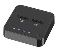 Docking station per disco rigido esterno da USB 3.1 tipo C a M.2 Dual Bay con clone offline per SSD M2 supporta supporto HDD da 2 TB (colore: K3016S) (K3016s) (K3016s)