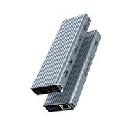 Docking Station per laptop M1/M2 MacBook Pro/Air, OBERSTER 11 in 1 3 USB 3.1 10 Gbps Triple Display Docking Station (2 4K HDMI, 2 DP, 100 W PD, Ethernet, Audio) tipo A/Tipo C Docks