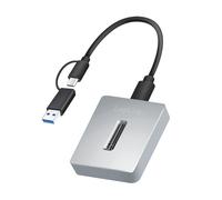 LogiLink QP0034 - Docking station USB 3.2 Gen2 in alluminio fino a 10 Gbps per M.2 NVMe (PCIe)