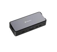 Docking station portatile USB-C 3.2 - VERBATIM - Pro CDS-15SSD - Con SSD da 256 Go incluso - Grigio