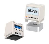Docking Station Retrò Wokyis M5 Mac Mini M4/M4 Pro 80Gbps - W-M5-80Gbps