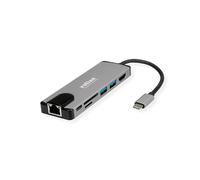 DOCKING STATION ROLINE 12.02.1118 - 8 Porte USB-C HDMI Ethernet USB 3 Supporto 4K