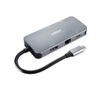 DOCKING STATION ROLINE 12.02.1121 - USB-C HDMI Ethernet USB 3 Supporto 4K
