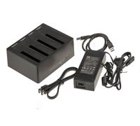 Docking Station SATA Per 4 HDD - Con Clonazione USB3 5G Alimentazione 6.5A