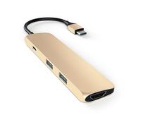DOCKING STATION SATECHI ST-CMAG - 8 Porte USB-C HDMI Ethernet USB 3 Supporto 4K