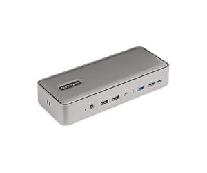 DOCKING STATION STARTECH.COM 129UE-USBC-KVM-DOCK - 8 Porte USB-C, HDMI, Ethernet, USB 3, Supporto 4K