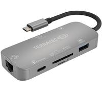 DOCKING STATION TERRATEC Connect C8 - 8 Porte USB-C HDMI Ethernet USB 3 Supporto 4K