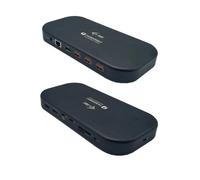 Docking Station Thunderbolt 3 i-tec Dual 4K 60W USB-C USB 3.2 Gen 2 Gigabit Ethernet Nero