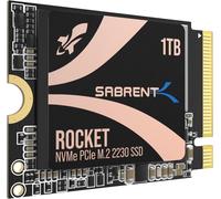 SABRENT SSD 1TB, SSD Interno, SSD NVMe PCIe 4.0 M.2 2230, Gen 4, 4750 MB/s, Compatibile con Steam Deck, ROG Ally, Surface Pro, PC, NUCs e Laptop, fino a 800.000 IOPS, Rocket 2230 (SB-2130-1TB)