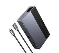 Docking Station Ugreen 6 in 1 per Steam Deck USB-A USB-C HDMI Grigio
