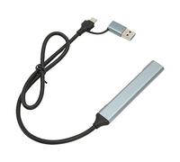 Docking Station USB 3.0, Hub di Tipo C a 4 Porte con Alta velocità da 5 Gbps, Multiuso, Ampiamente Compatibile con Laptop Win XP/7/8/10, Laptop OS X,