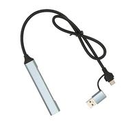 Docking Station USB 3.0, Hub USB C a 4 Porte, Trasferimento Dati Ad Alta velocità, Multiuso per Win XP, Vista, Win7/8/8.1/10, Laptop OS X, Retrocompatibile con USB 2.0 e USB 1.1