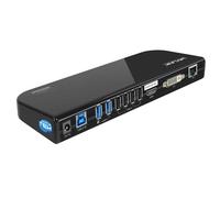 DOCKING STATION USB 3.0 / TYPE C PER NOTEBOOK COMPUTER DOPPIA USCITA VIDEO LAN