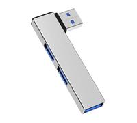 Docking station USB 3 in 1 OTG USB 3.0 Tipo C da 3.0 a 3 Hub USB Tipo C Hub Velocità 5,0 Gbps 3 porte Compatibile con PC Computer portatile(Silver USB To 3USB)