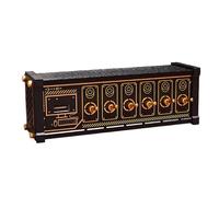 Docking station USB a 6 porte, commutatore USB a 6 porte con funzione di controllo vocale, interruttore di partizione desktop, interruttore a pulsante, per telefoni, tablet e gadget