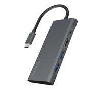 DOCKING STATION USB-C 4 IN 1 CON HDMI 4K 60HZ 3 PORTE USB 3.0 HUB 60W POWER DELI