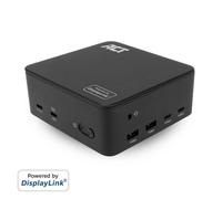 Docking Station USB-C 4K ACT AC7148 per 3 monitor DisplayLink