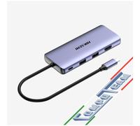 Docking Station USB-C HIKSEMI HS-HUB-DS11 11in1 HDMI 4K RJ45 PD100W VGA USB