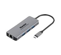 Hamlet Replicatore di Porte per Notebook Cablato USB Type-C Grigio - HDKC-PD400D
