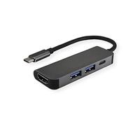 DOCKING STATION VALUE 12.99.1042 - USB-C HDMI Ethernet USB 3 Supporto 4K