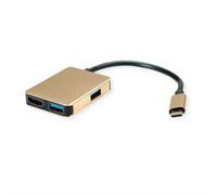 DOCKING TYPE C-MULTIPORT 4IN1 1HDMI 4K/2USB 3.2/1USB C PD