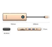 Docking USB-C Orico PW11 9-in-1 HDMI 4K PD 100W
