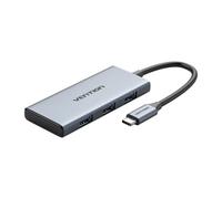 Docking Vention TOOHB USB-C HDMI 3xUSB Lettore SD/MicroSD Grigio
