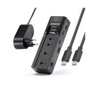 DOCKINGSTATION EWENT EW7065 Convertitore e Clone SSD HDD/NVMe M2 a doppio Alloggiamento per SATA da 2,5" e 3,5"