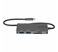 StarTech.com Adattatore multiporta USB C - Da USB-C a 4K HDMI, 100W Power Delivery Pass-through, slot SD/MicroSD, Hub USB 3.0 a