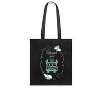 Docliick. Borsa Tote Bag con Frase Motivatrice e Messaggio. Regalo motivante per donna. Borsa tessuto compracon messaggio motivatore100% cotone. Modello, 1-la vita è un bello, ES - Crudo