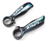 Docooler - Manopole di sicurezza in lega di alluminio, con manubrio per mountain bike, colore: blu