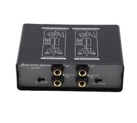 docooler Scatola Elimina Ronzio La Regolazione del Guadagno a 3 Livelli Elimina le Interferenze del Rumore Isolatore del Rumore di Terra a 2