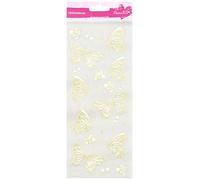 docrafts Anita' s Glitterations Farfalle Adesivi Gold