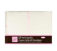 docrafts Ant di Anita 1517000 - Set di Carte Bianche e Buste (A4, 4 unità), Bianco