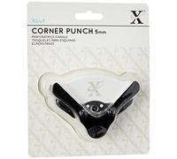 docrafts Punzone angolare da 5 mm, Acciaio Inox, Nero e Bianco, Misura Unica