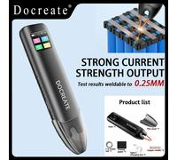 Docreate-757 Saldatore a punti portatile portatile per batteria al litio 18650, placcatura in nichel, capacità di saldatura di 0,25 mm, display LCD